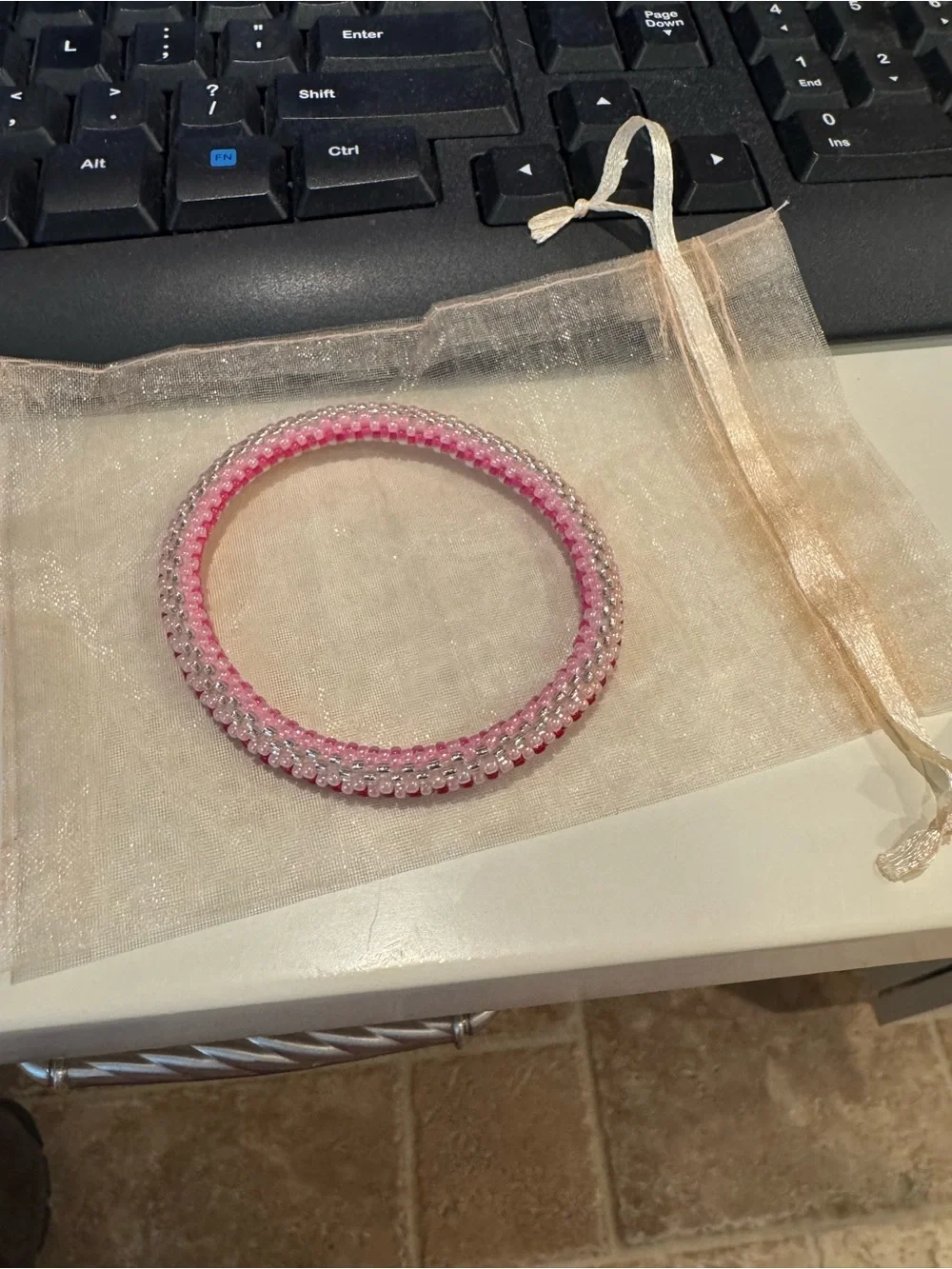N/A delicate beaded